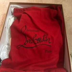 Christian Louboutin Tan Shoe Box